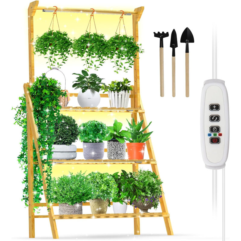 Solid Wood 3 Tier Plant Stand