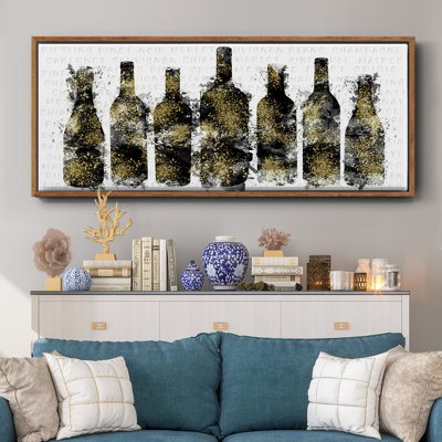 Vin sélection - toile encadrée