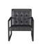 Chaise d'appoint avec repose-pieds