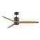 Hover 60"  3 - Blade LED Propeller Ceiling Fan with Wall Control and Light Kit Included