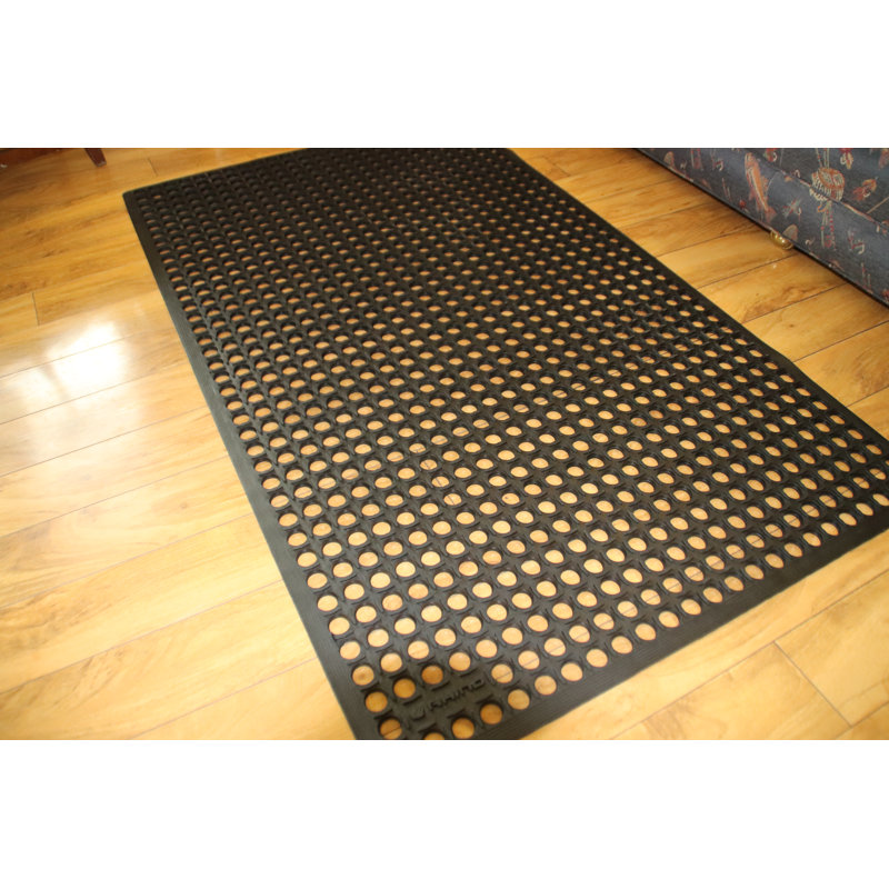 Berrios Water Resistant Anti-Fatigue Non-Skid Kitchen Mat, Runner 3' x 20'