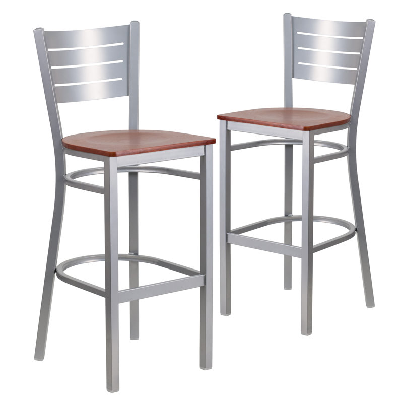 Tabouret de bar Elkton, Cerise, 2