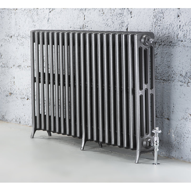 Aadhya Horizontal Radiator, Cast Grey, 760mm H x 1232mm W x 175mm D