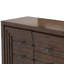 Buffet en bois Carrollton avec tiroirs et armoires - Ranch rustique 
