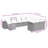 Vidaxl Garden Sofa Set Beige