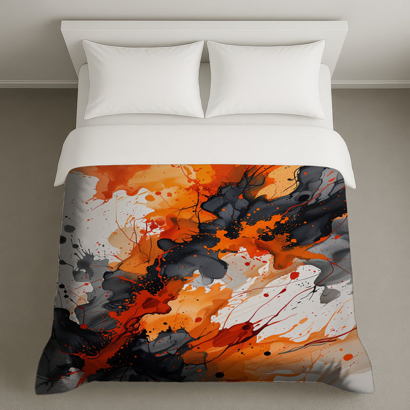 Housse de couette Abstract Art Bedding Art Contemporary, Grand lit