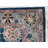 Blue Hand Knotted Wool T.Blue / Gray Traditional Classic 8' x 10' Area Rug