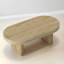 Table basse ovale moderne Mid Century-258544522