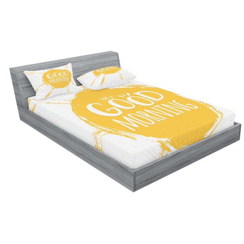Microfiber Sheet Set, Full Sheet Set with Fitted Sheet