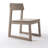 2-Pack Grey HDPE Indoor/Outdoor Dining Chairs, All-Weather Garden & Patio Side Chairs With Modern Backrest-1676635412