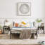 23.6" Tall Stackable Steel Nightstand Set of 2-1555808271
