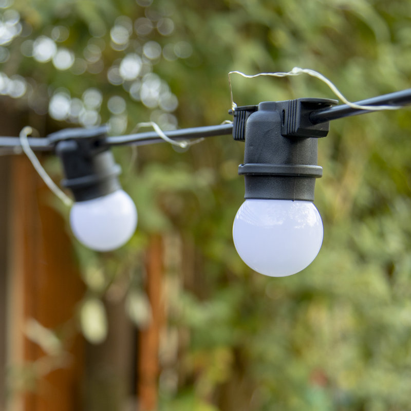 Ahkai 800cm LED 20 - Bulb Globe String Light (End to End Connectable)