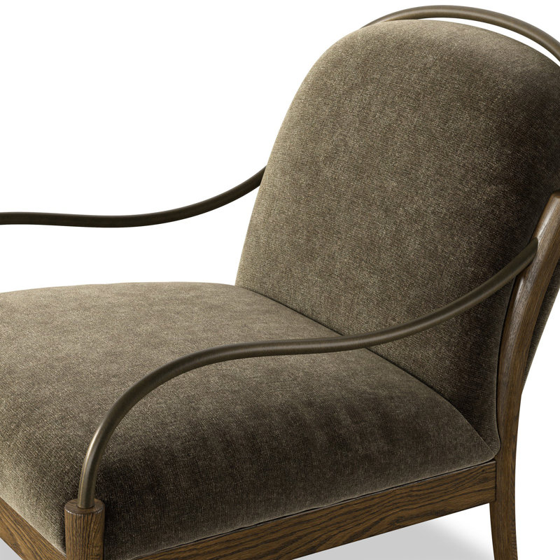 Demi Chair, Malmo Olive Polyester Blend