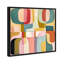 Oliver Gal Playful Palm Springs II Abstract - High-Gloss Gel Framed Canvas Art-1362095193-1362095194