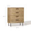 Commode 4 tiroirs H 39,2 po Mid-Century