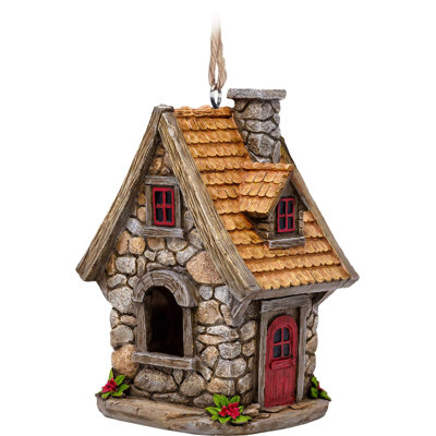 Stone Cottage Birdhouse