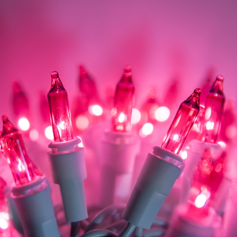 253.2'' String Lights, Pink