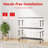 Height-Adjustable Garage Wire Shelving Unit for Kitchen, Laundry Room, Pantry, Warehouse, Basement-1130170040-1125958197