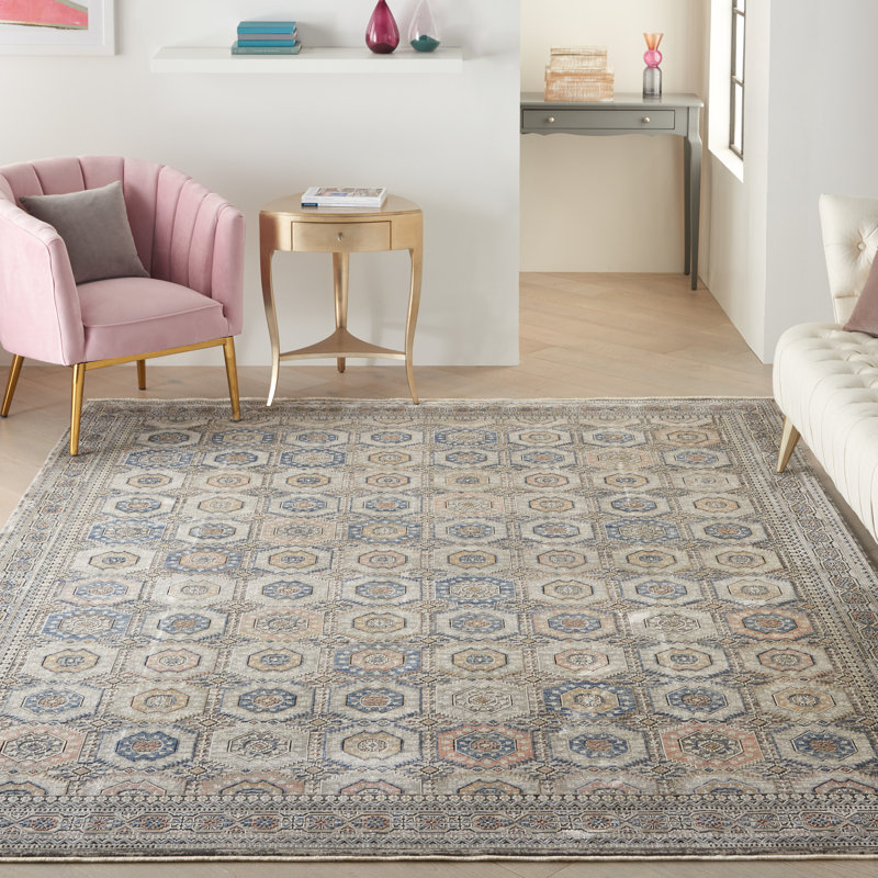 Pinkerton Geometric Indoor Rug, Rectangle 9'10" x 12'6"
