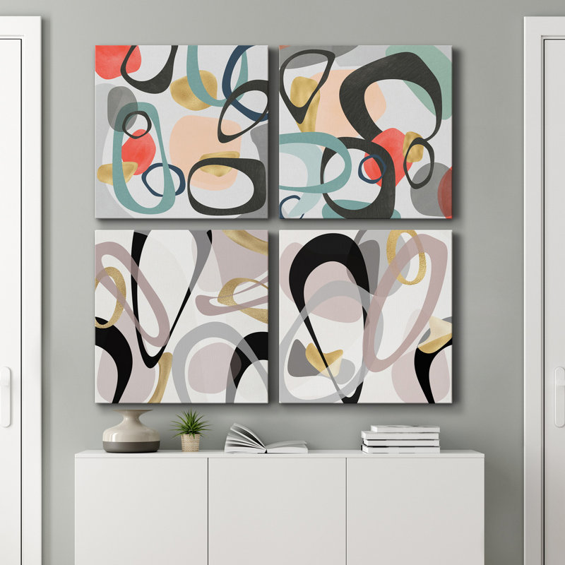 Dessau I - reproduction sur toile tendue, H 32 po x l 128 po x P 1 po