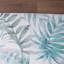Tapis vert / bleu / gris en polyester tissé à la machine Lilla-1654179031