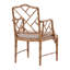 Furniture Classics Sawyer Mahogany Upholstered Arm Chair