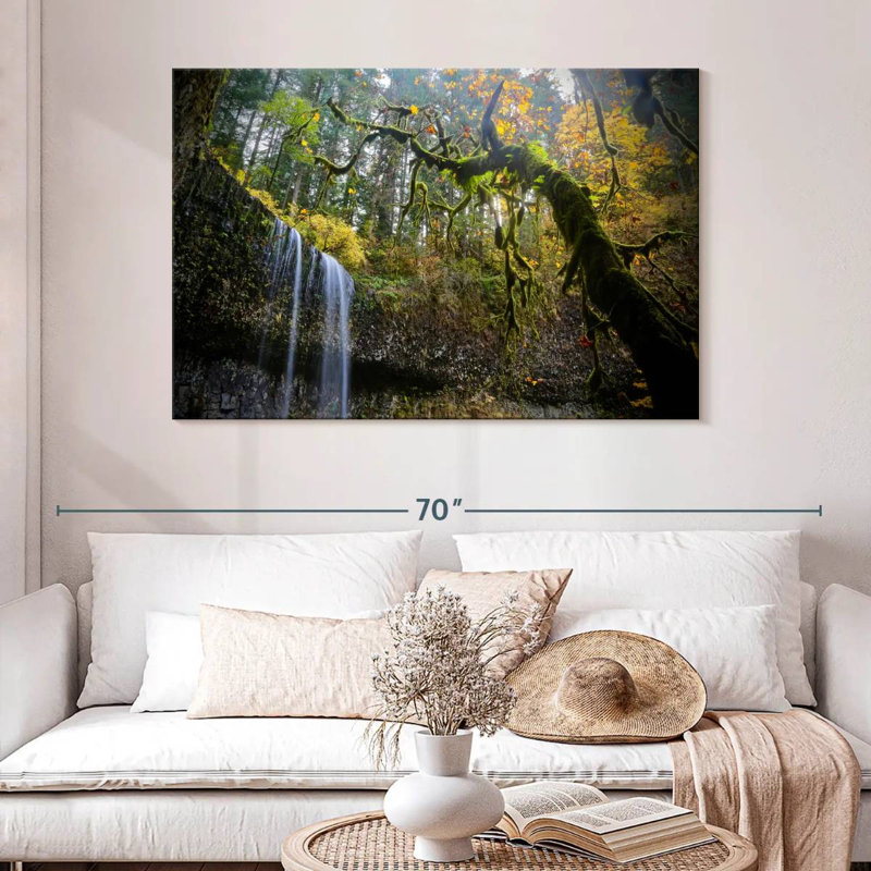 Alvord Mystic Falls, 32" H x 48" W