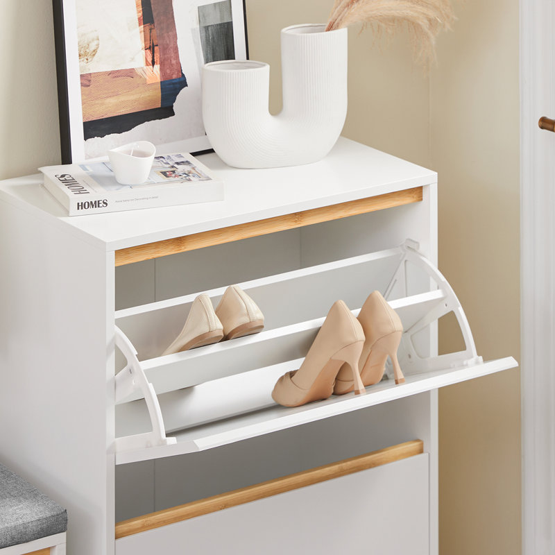 6 Pair Shoe Storage Cabinet
