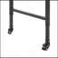 Bureau polyvalent au-dessus du lit avec hauteur réglable, pieds en métal avec roulettes, table de lit 1pc, table d'ordinateur portable pour le lit, table de petit déjeuner-2051418502