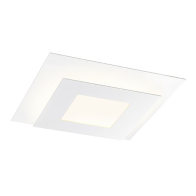 Fresnes Glass Flush Mount