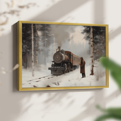 Chirstmas Art-CMV -Framed Print - Restickable