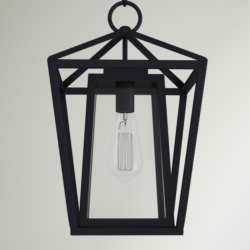 Lanterne suspendue d'extérieur 1 lumière H 13,75 po Malia