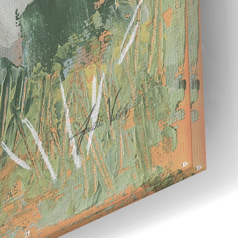 Art mural en verre August Grove «Piper Neutral» par Jeanette Vertentes, H 12 po x l 12 po x P 0,13 po