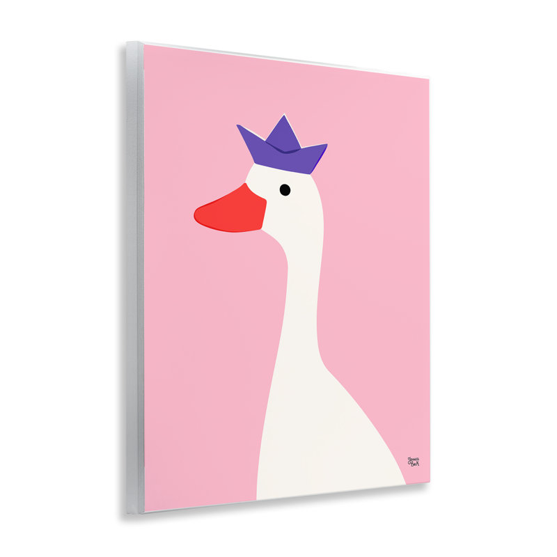Art mural sur couronne rose par Jessica Beck