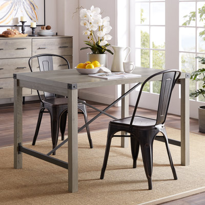 Alicia Metal Base Dining Table