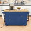 Ensemble d'îlot de cuisine avec rangement Adda-1016860025