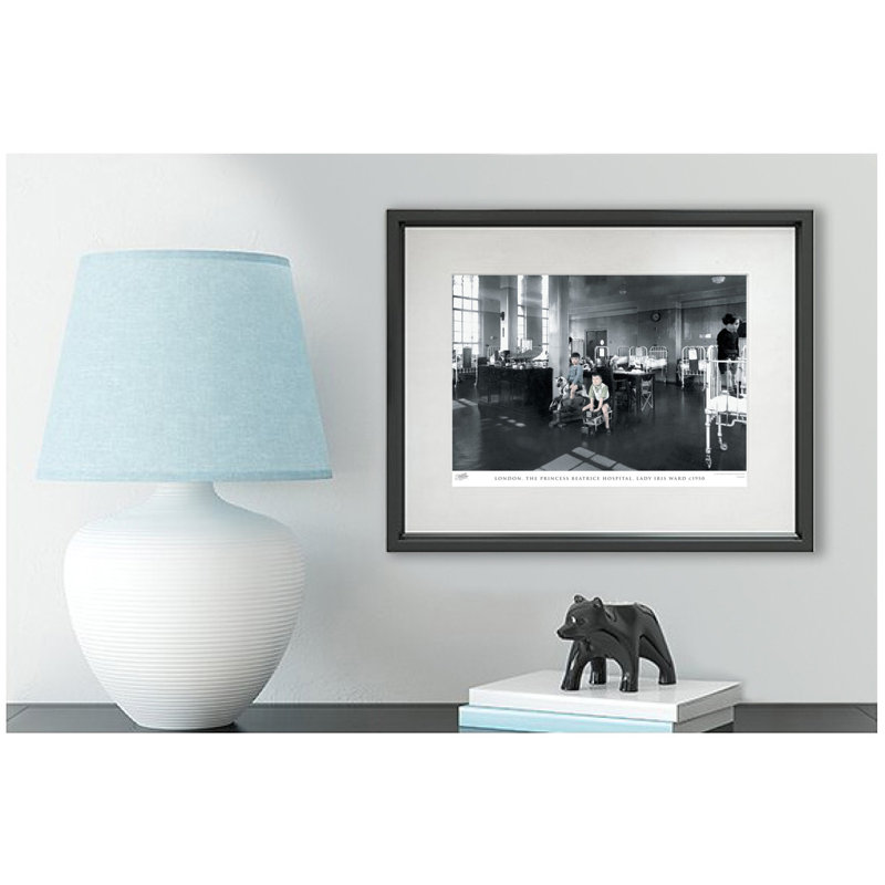 'London, the Princess Beatrice Hospital, Lady Iris Ward C1950' by Francis Frith - Picture Frame Photograph Print on Paper