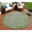 Tapis rond rond 8 po