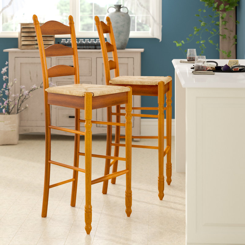 Amasya Bar & Counter Stool, Oak, Bar Stool (30" Seat Height)