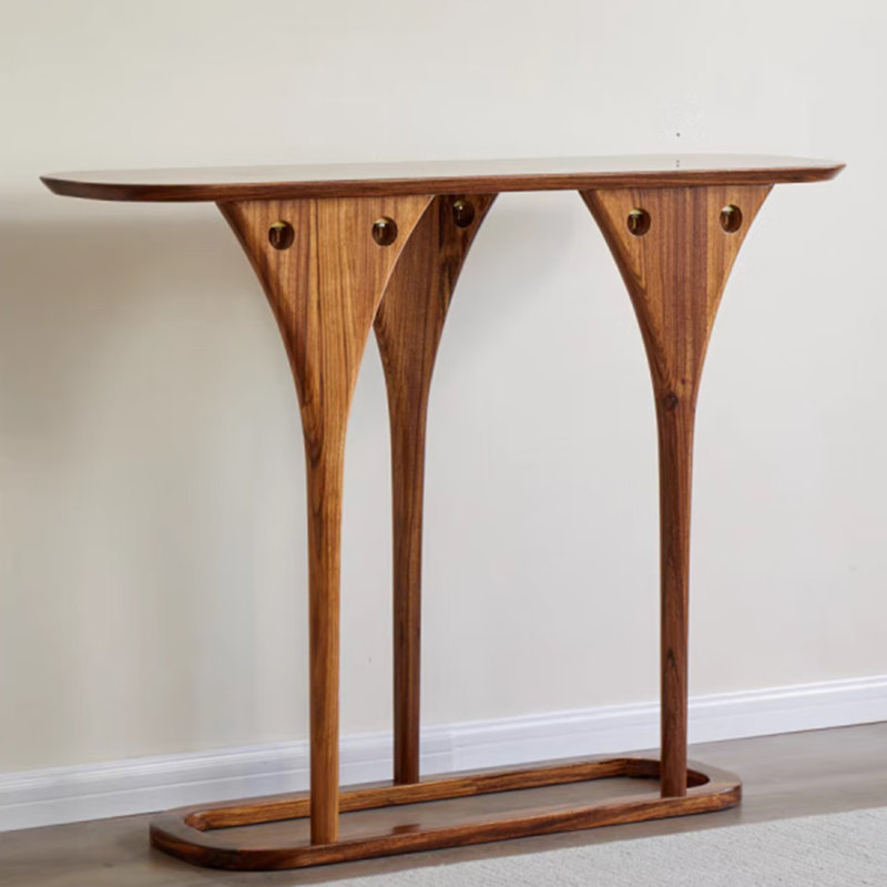 Nouvelle table de véranda en bois massif de style chinois