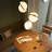 3-head Magic Bean Hollow Corridor Chandelier, Height Adjustable