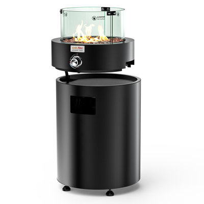 Smokeless Round Propane Gas Fire Pit