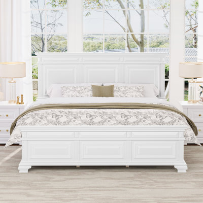 Abner Solid Wood Platform Bed