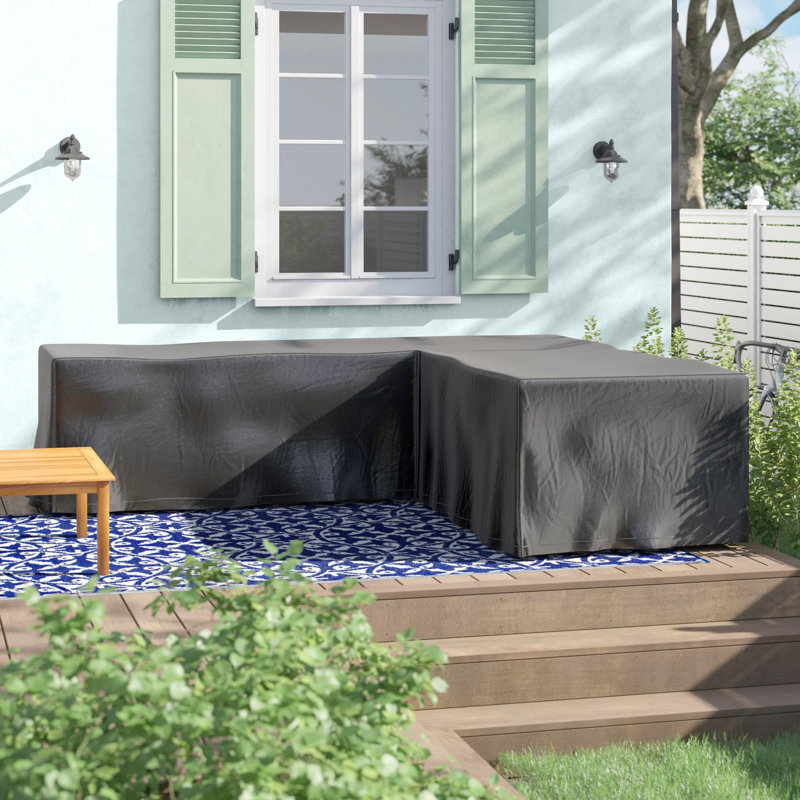 Jayant Outdoor Corner Sofa Cover, 70 cm H x 255 cm W x 100 cm D
