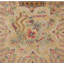Tapis chinois carré en velours carré