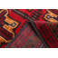 Tapis rouge Teimani 2 pi 9 po x 4 pi 11 po