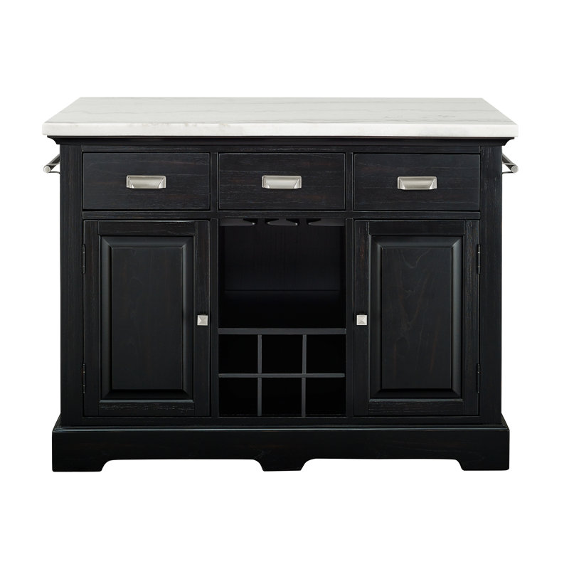 Kitchen Island - Black
