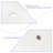 Myhomekeepers 16.3'' White Ceramic Rectangular Bathroom Sink