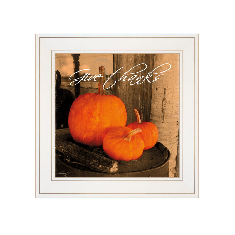 Give Thanks by Anthony Smith - Picture Frame Print on Paper
