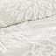 Ensemble d'édredon 3 pièces en chenille de coton touffeté à motif floral blanc cassé très grand / très grand californien-119417104-119417106